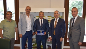 Görüşmede bağcılık sempozyumu ele alındı