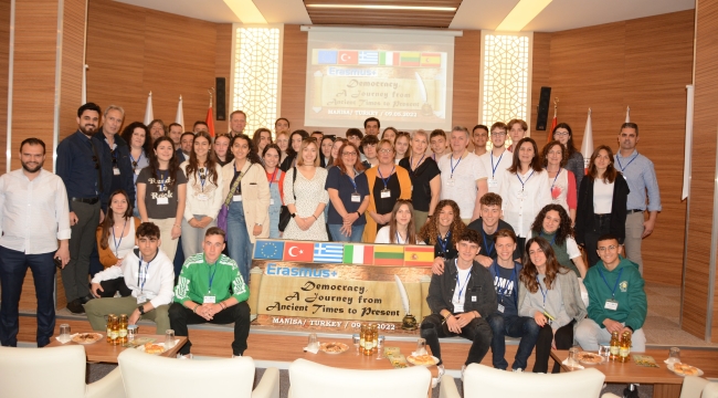 Litvanya, İtalya, İspanya ve Yunanistan gelen öğrenciler TB'yi ziyaret etti