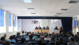 Okul müdürleri bilgilendirme toplantısına katıldı