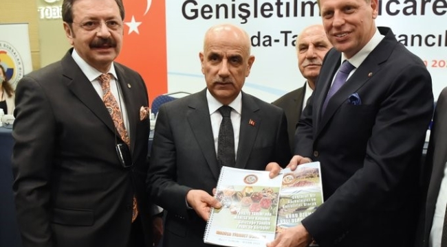 Özkasap bakan Kirişçi ile görüştü