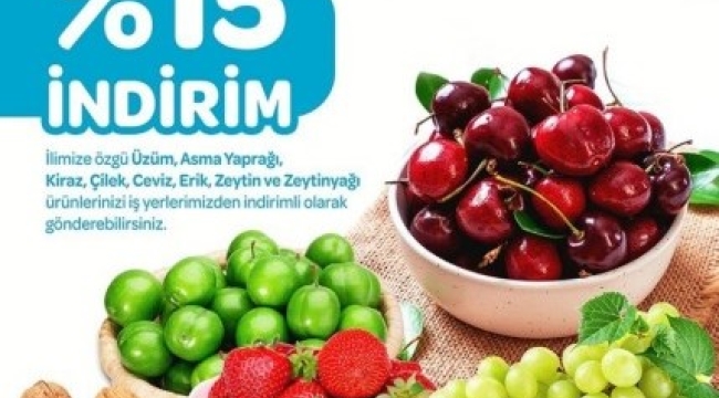 PTT'den yöresel ürün gönderimine yüzde 15 indirim