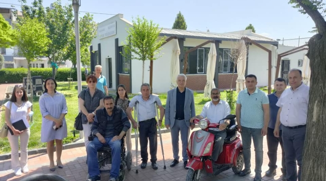 Saruhanlı 'da bir ilk engelsiz yaşam kafeteryası
