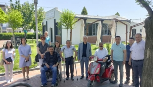 Saruhanlı 'da bir ilk engelsiz yaşam kafeteryası