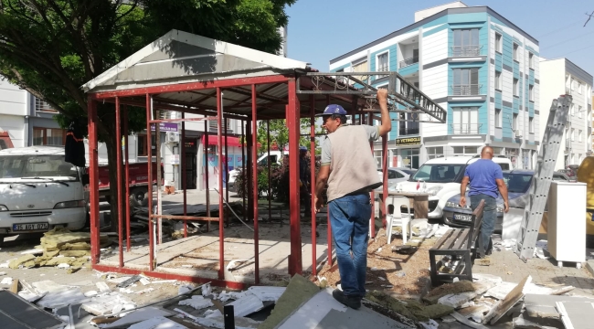 Saruhanlı 'da iki mahalleye yeni muhtarlık binası