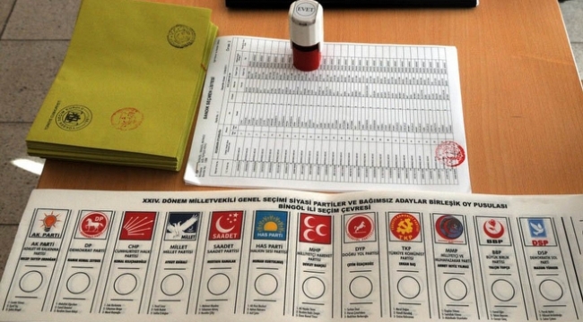 Seçime katılacak siyasi partiler açıklandı