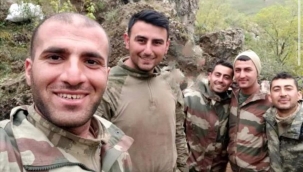 Şehit askerlerimiz hakka yürüdü