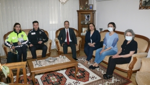 Şehit polis ailesi unutulmadı