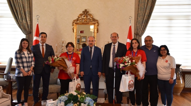 Sporculardan dünya ve olimpiyat şampiyonluğu sözü