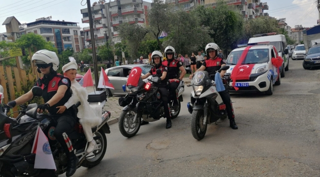 Sünnet çocuğun isteği yerine getirildi