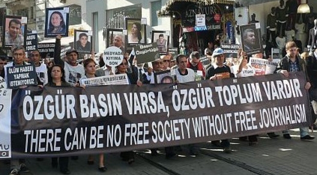 Türkiye, basın özgülüğünde 180 ülke içinde 149.sırada
