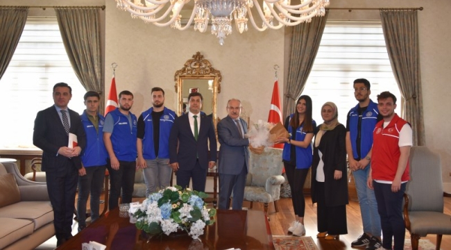 Vali Karadeniz'e gençlik haftası ziyareti