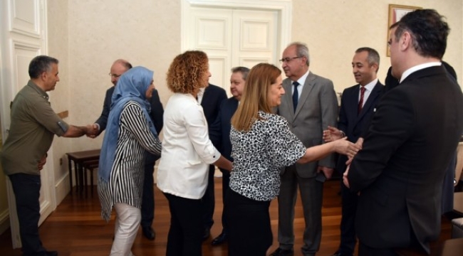 Vilayette personelle bayramlaşma 