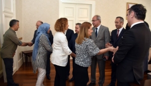 Vilayette personelle bayramlaşma 