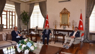 Zorlu'dan vali Karadeniz'e ziyaret