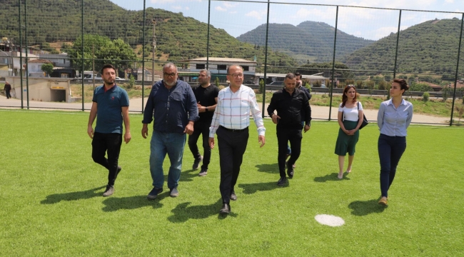 4 mahallede yapımı biten spor tesisleri yarın açılıyor