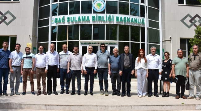 Afrika,Asya ve Avrupa tarım heyetleri Manisa'da 