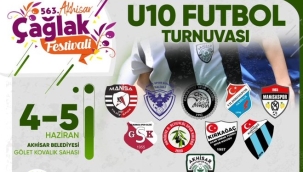 Akhisar'da U10 futbol turnuvası başlıyor
