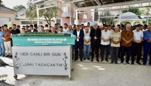 AKP il başkanı Hızlı cenaze törenine katıldı