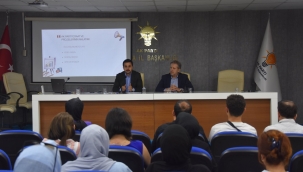 Arvas önce sunum yaptı, sonra müze gezdi