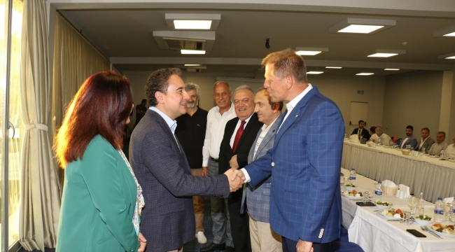 Babacan STK başkanlarıyla buluştu