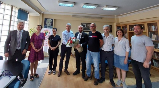 Barodan tabip odasına ziyaret