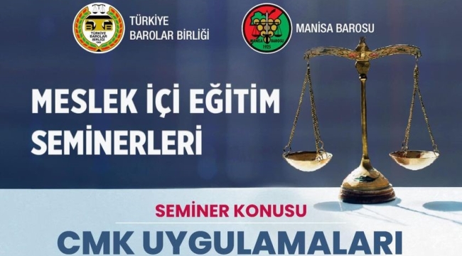 Baronun CMK uygulamaları semineri 25 Haziran'da 