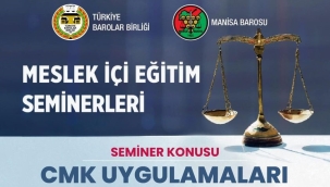 Baronun CMK uygulamaları semineri 25 Haziran'da 
