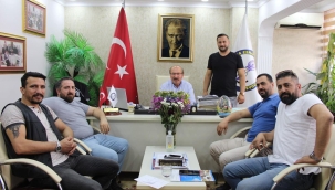 Başkan Akyüz'e ziyaret