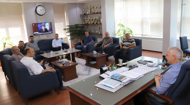 Başkan bilgin esnafları bilgilendirdi
