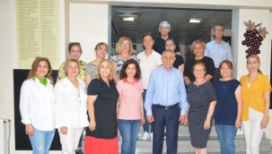 Başkan Yüksel'e başsağlığı ziyareti