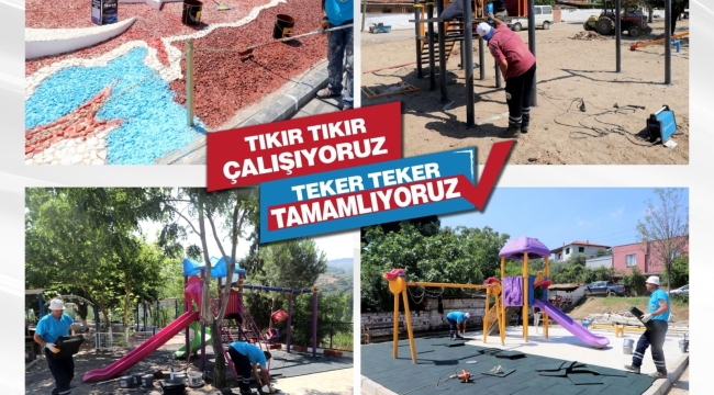Belediye çalışıyor