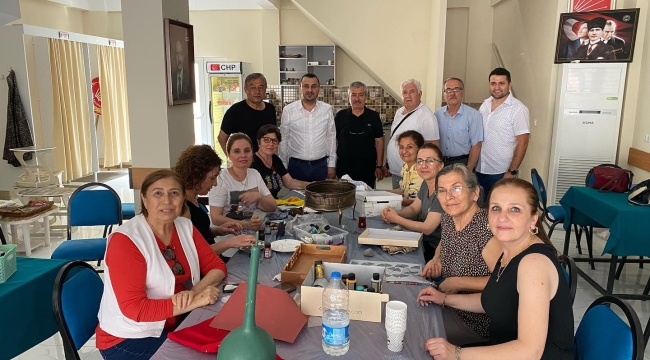 CHP'de ücretsiz el sanatları kursu