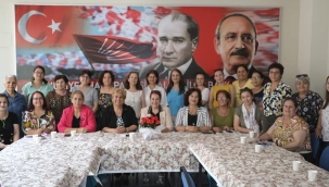 CHP'li kadın yöneticiler Salihli'de toplandı