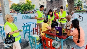 Deva partililer esnaf ziyaretinde 