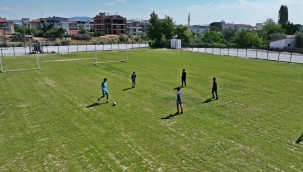 Emin Ali Otal ,spor sahası açıldı