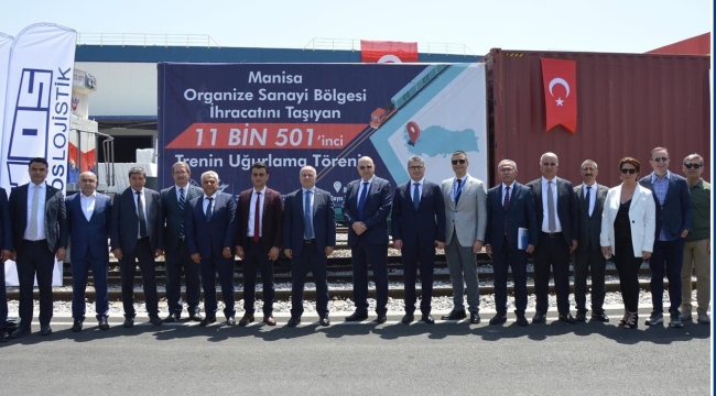 İhracat treni OSB'den yola çıktı