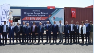İhracat treni OSB'den yola çıktı