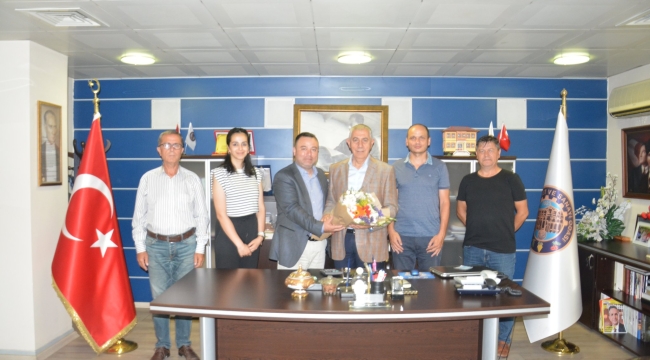 İnşaat mühendislerinden TSO başkanı Yüksel'e ziyaret