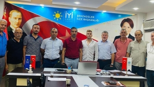 İyi parti 1.nci bölge mahalle başkanları toplantısını 