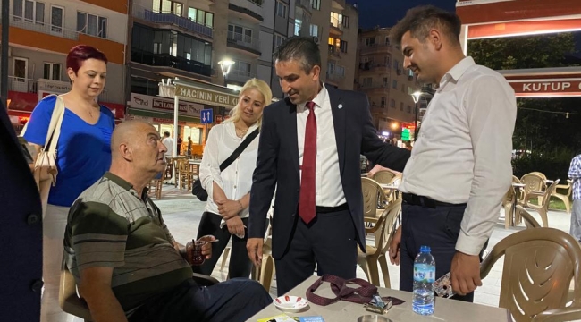 İyi parti esnaf çalışmalarını hızlandırdı