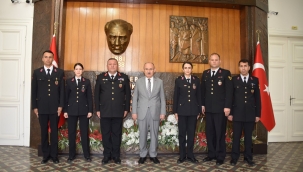 Jandarmadan vali Karadeniz'e 183. yıl dönümü ziyareti