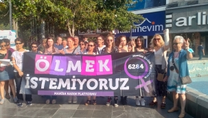 Kadınlar eylemde Fotoğraflar :Namık Pekdiker