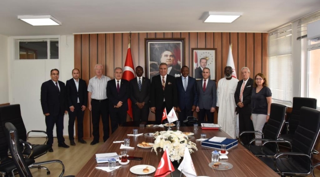 Kamerun Sanayi Bakanlığı temsilcisi TSO'da