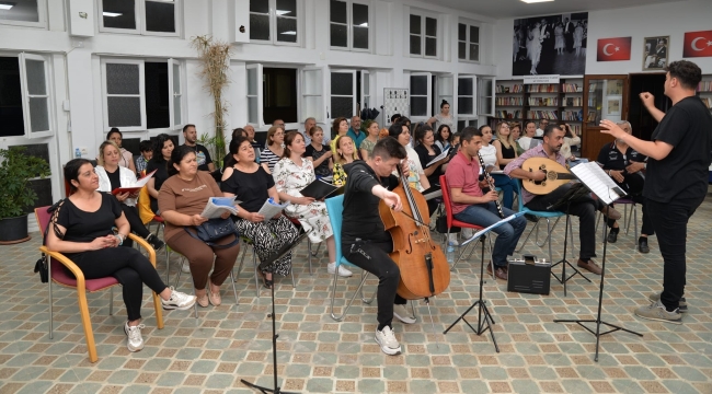 Koro yaz konserlerine hazırlanıyor