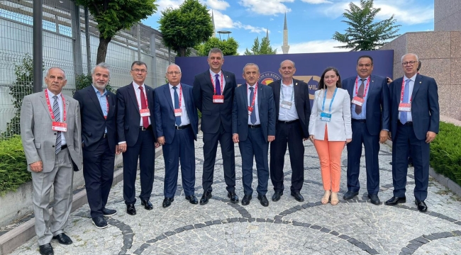 Manisa TSO yönetimi TOBB kutlama törenine katıldı