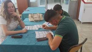 MESOB okul öğrencileri iş başvurusu yaptı