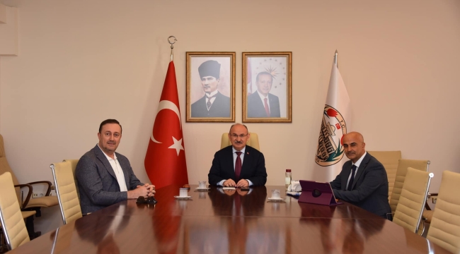 MOSB başkanı vali Karadeniz'i ziyaret etti