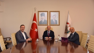 MOSB başkanı vali Karadeniz'i ziyaret etti