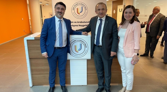 MTSO başkanı Yılmaz Uşak'ta