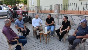 Müdür Öztürk'ten üretici ziyareti